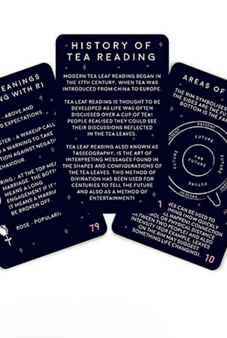 Tea Leaf Reading Cards