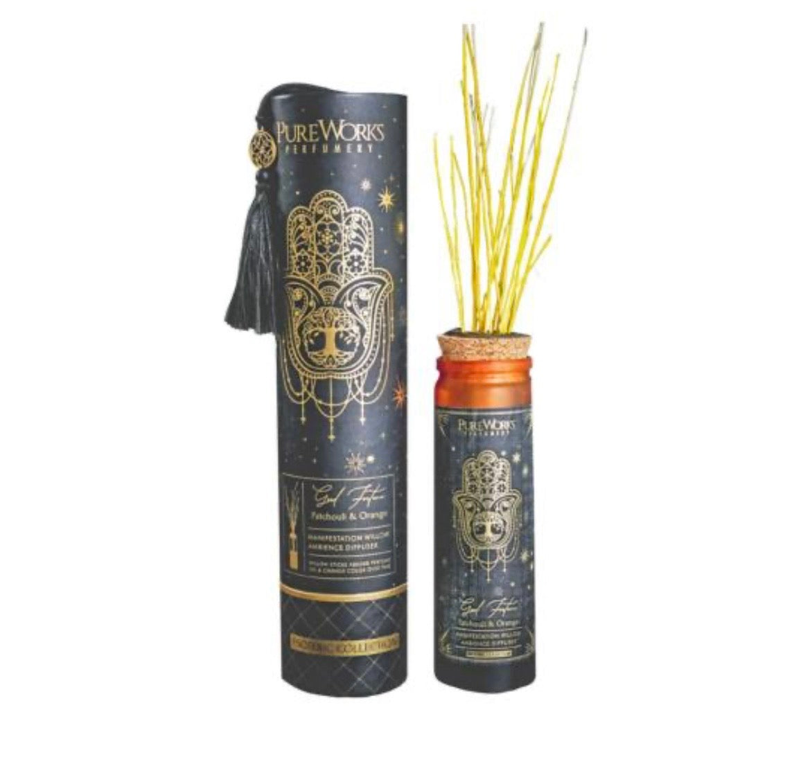 Willow Stick Diffuser Esoteric Good Fortune, Patchouli and Orange