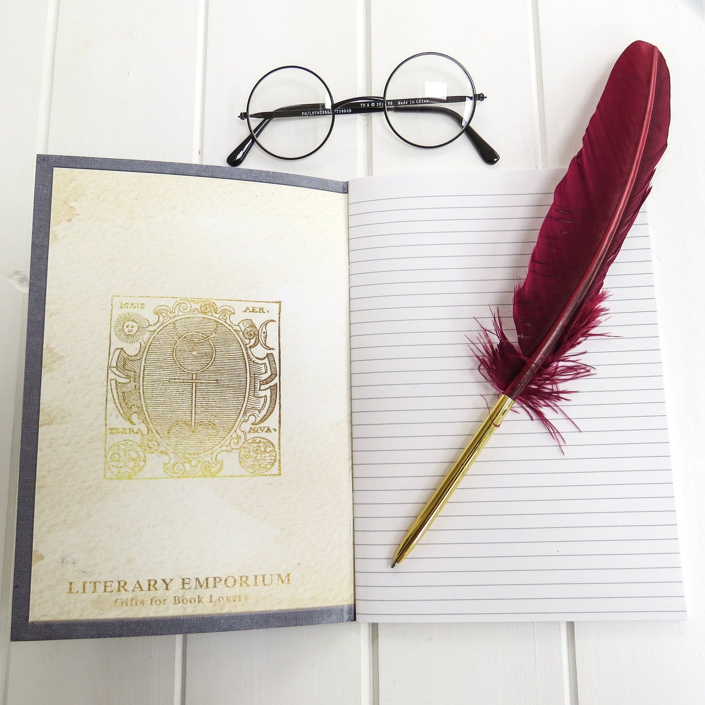 The book of dark forces notebook