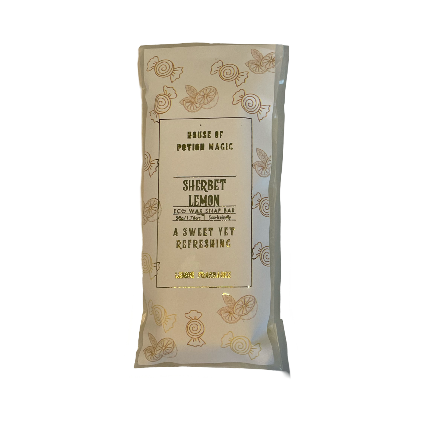 Sherbet Lemon snap bar 50g/1.76oz