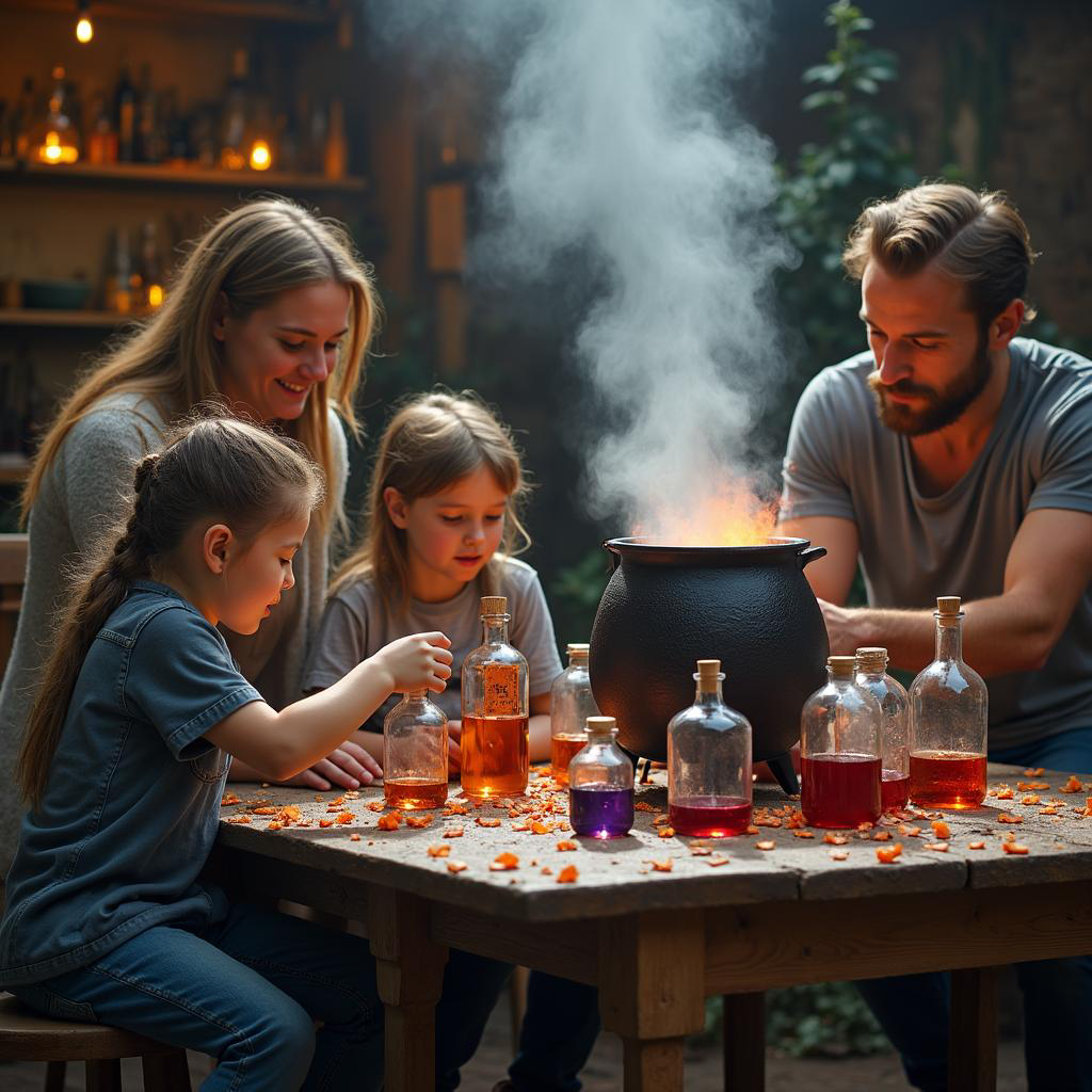 The Curse Of The Potions Room Sunday 26th October, Time 3pm