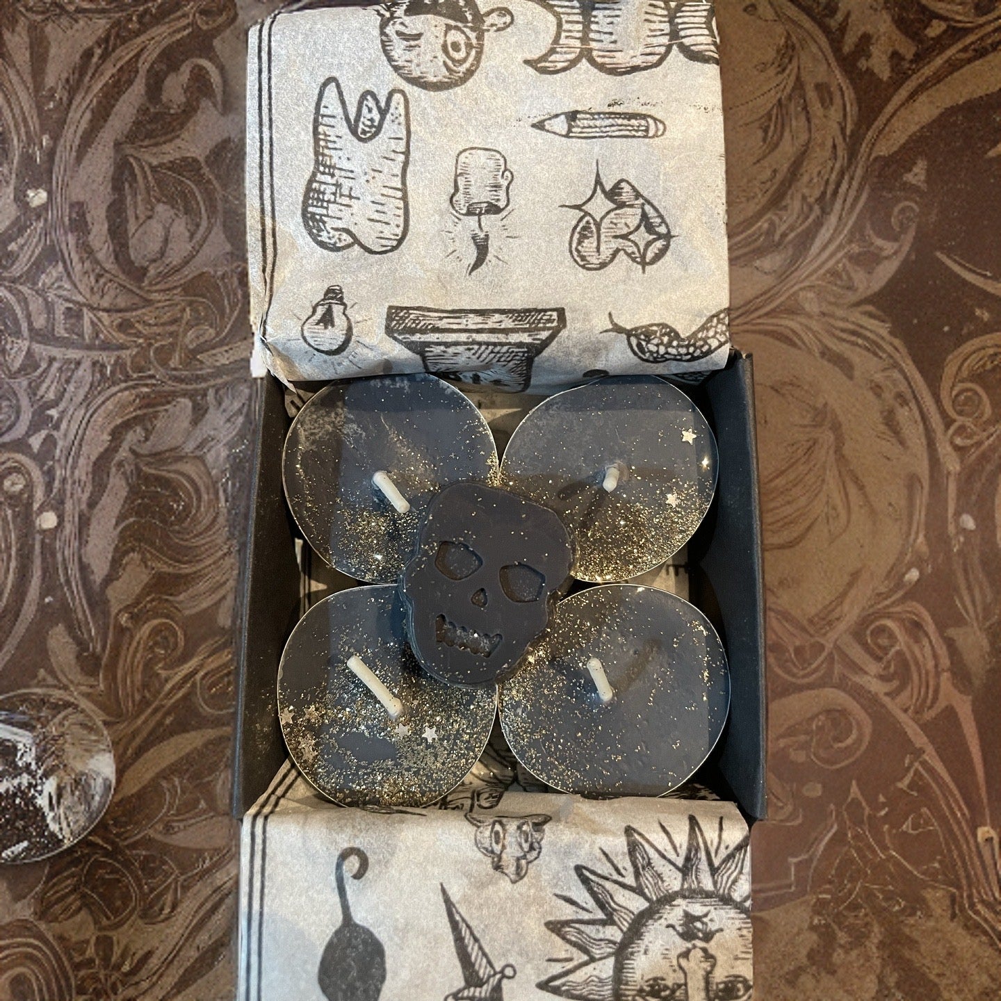Dark wizard Tealight Gift Set