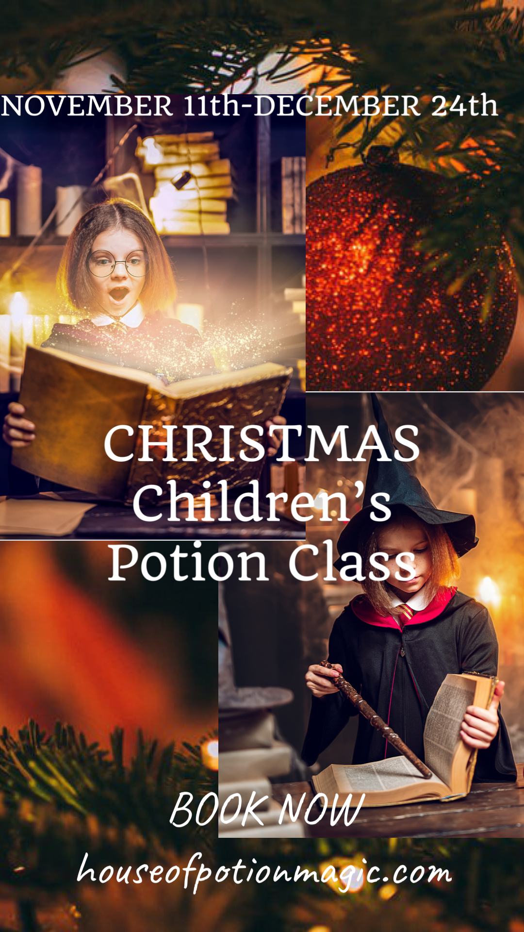 23rd December (Sat 11am) Children's Potions class