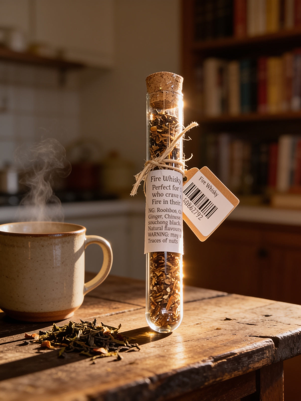 Fire Whisky Test Tube Tea 8g