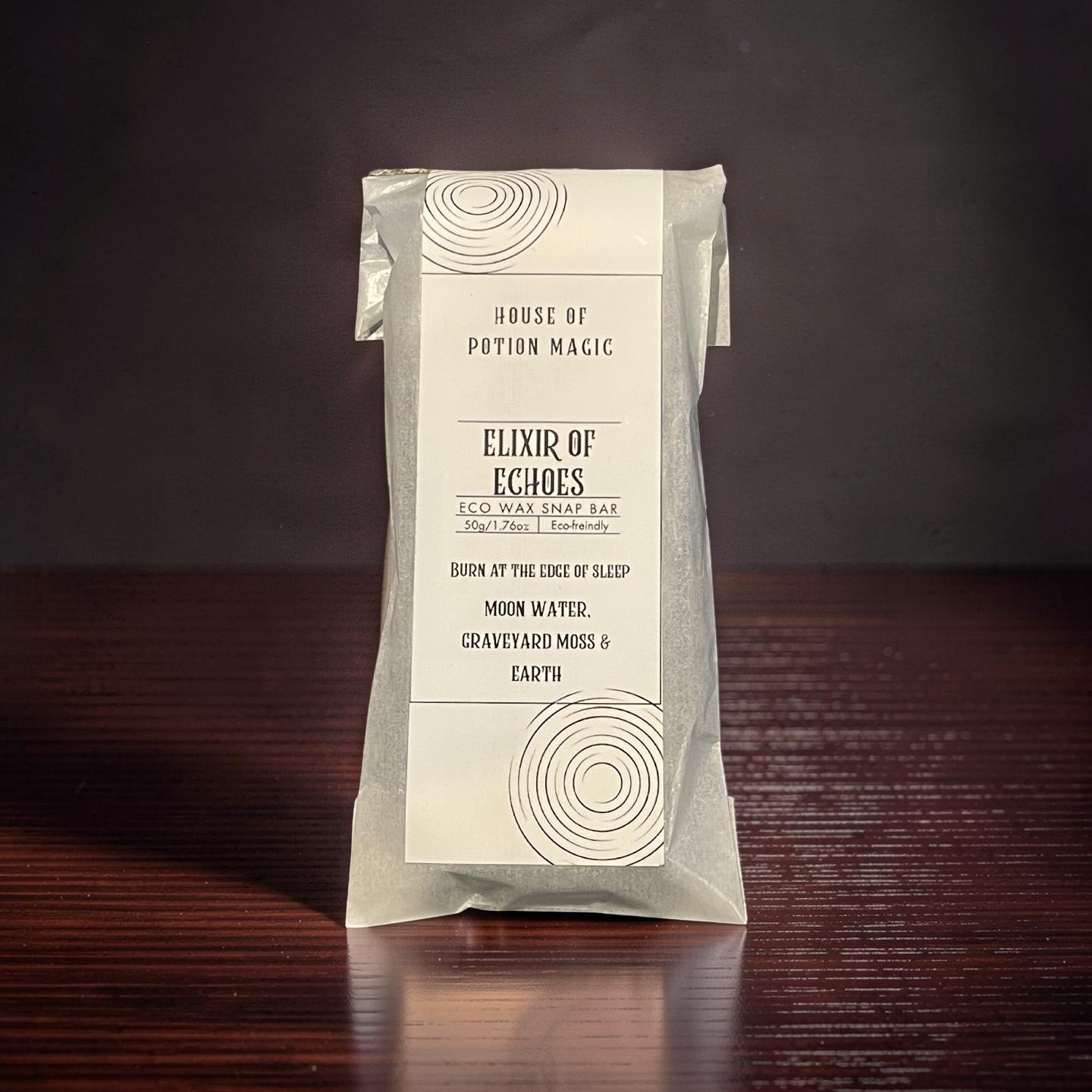 Elixir of Echoes eco wax snap bar 50g/ 1.76 oz
