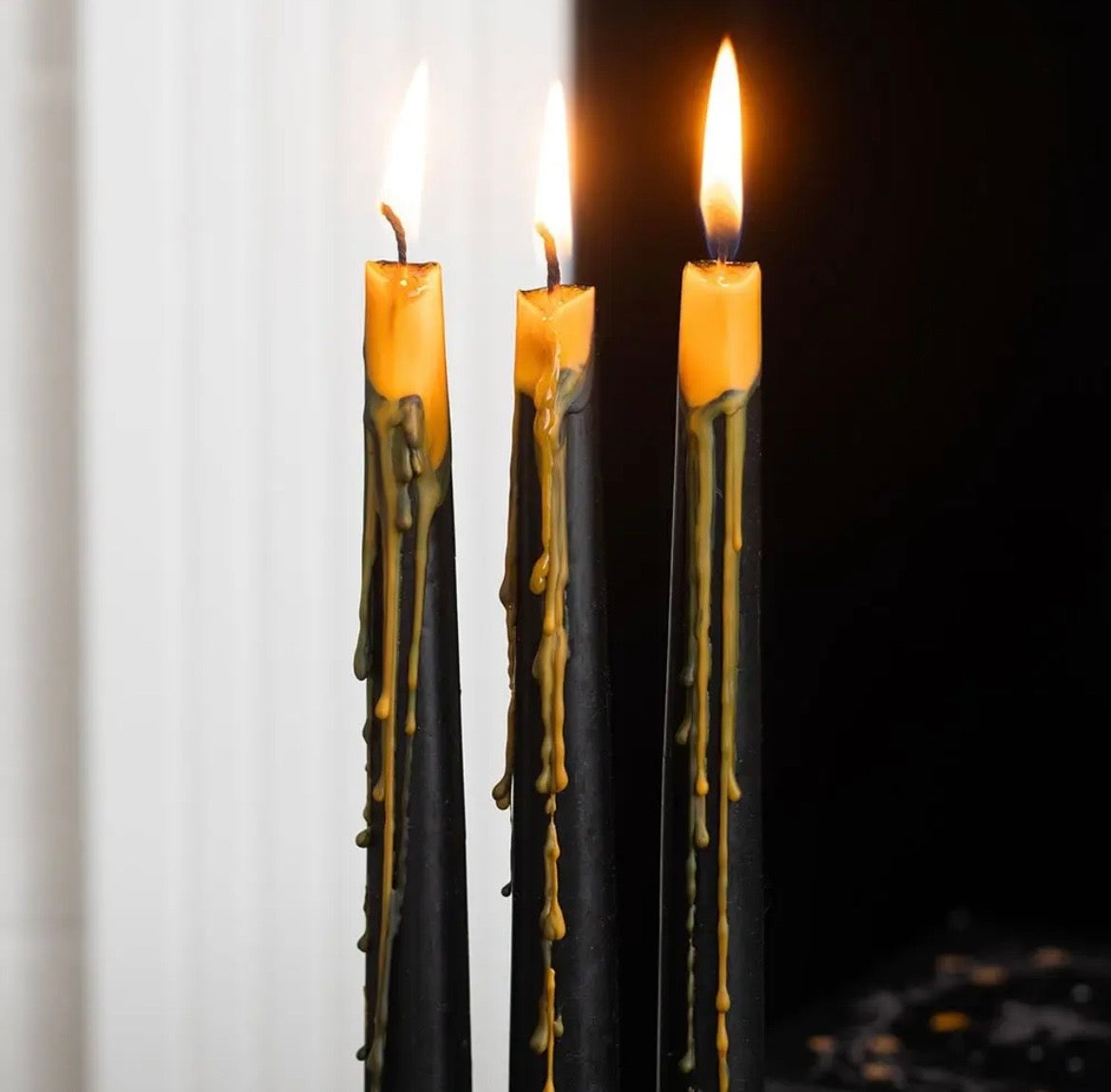 Pumpkin Guts Oozing
Halloween Taper Candles