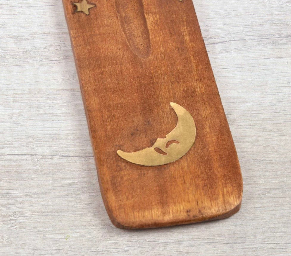 Cosmic Flow Incense Holder-Moon