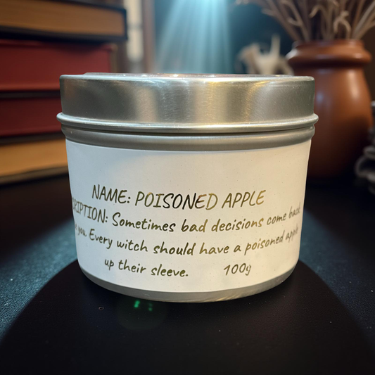 Poisoned Apple small potion candle 100g