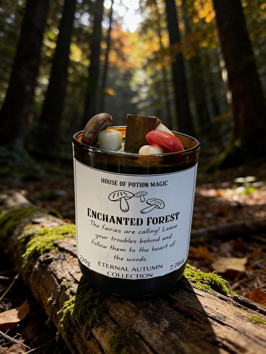 ENCHANTED FOREST SOY CANDLE 220g/7.76oz