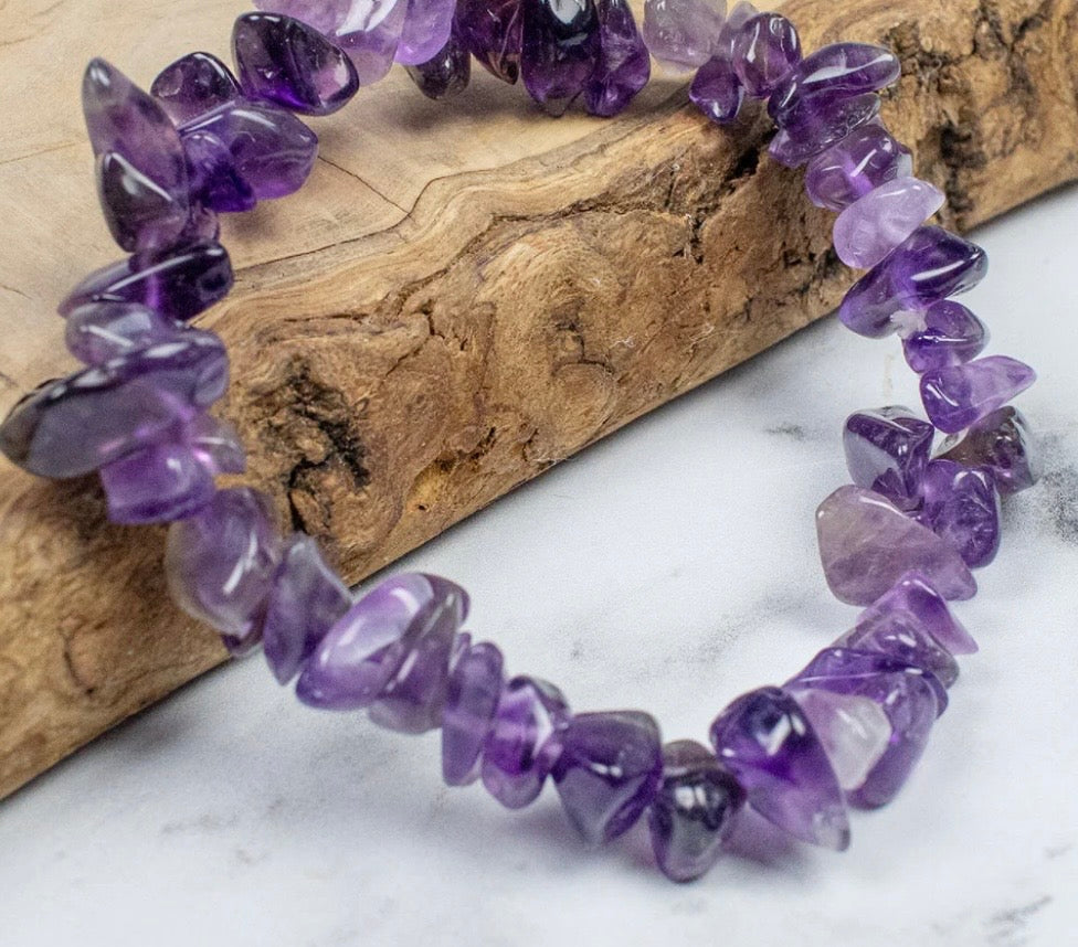 Chip Bracelet - Amethyst