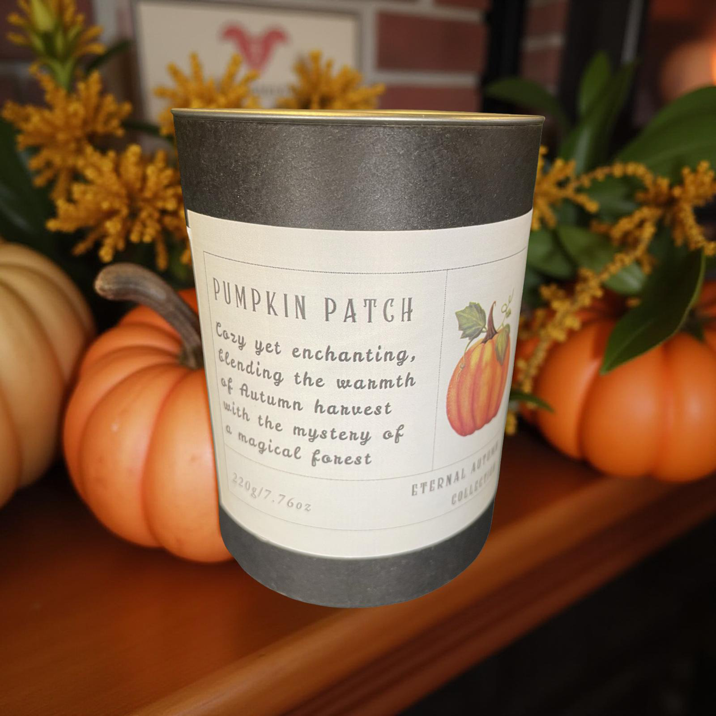 PUMPKIN PATCH SOY CANDLE 220g/7.76oz