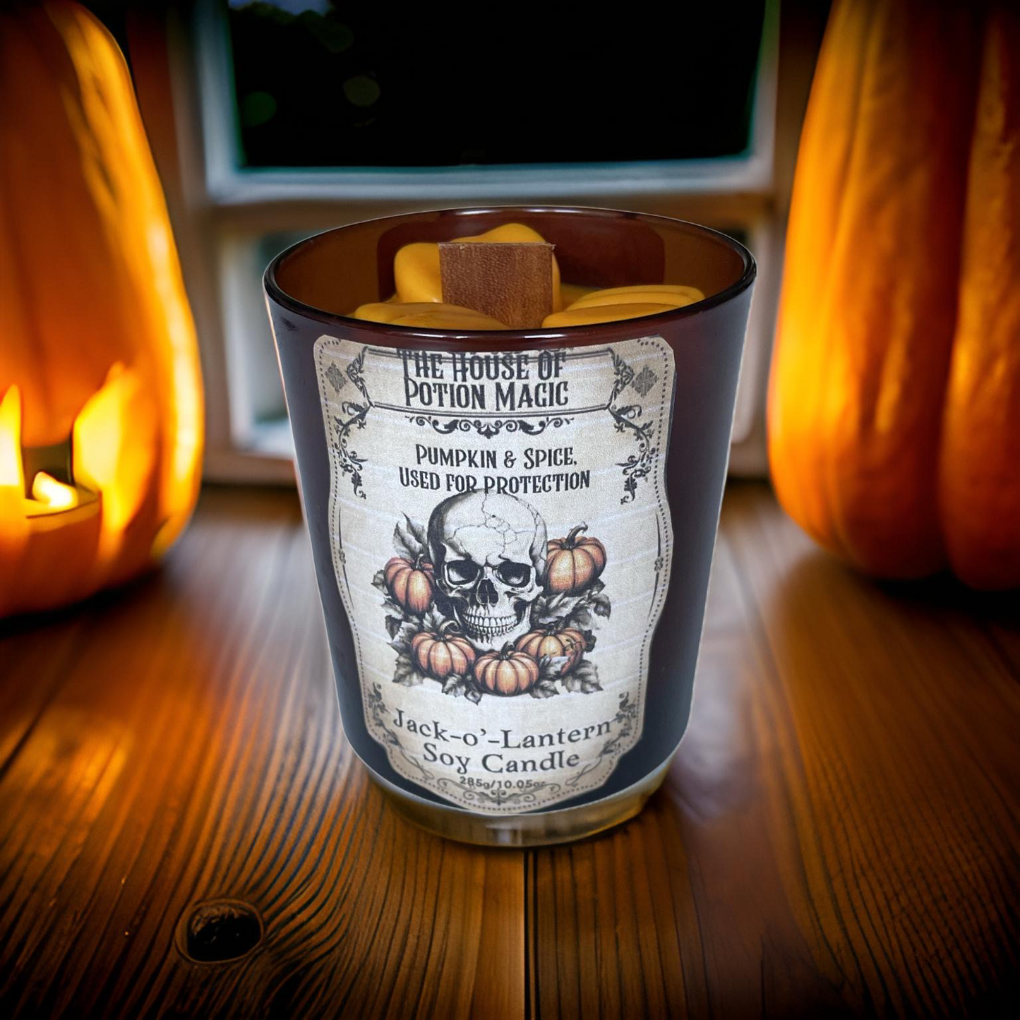 JACK O’ LANTERN SOY CANDLE 285g/10.05oz