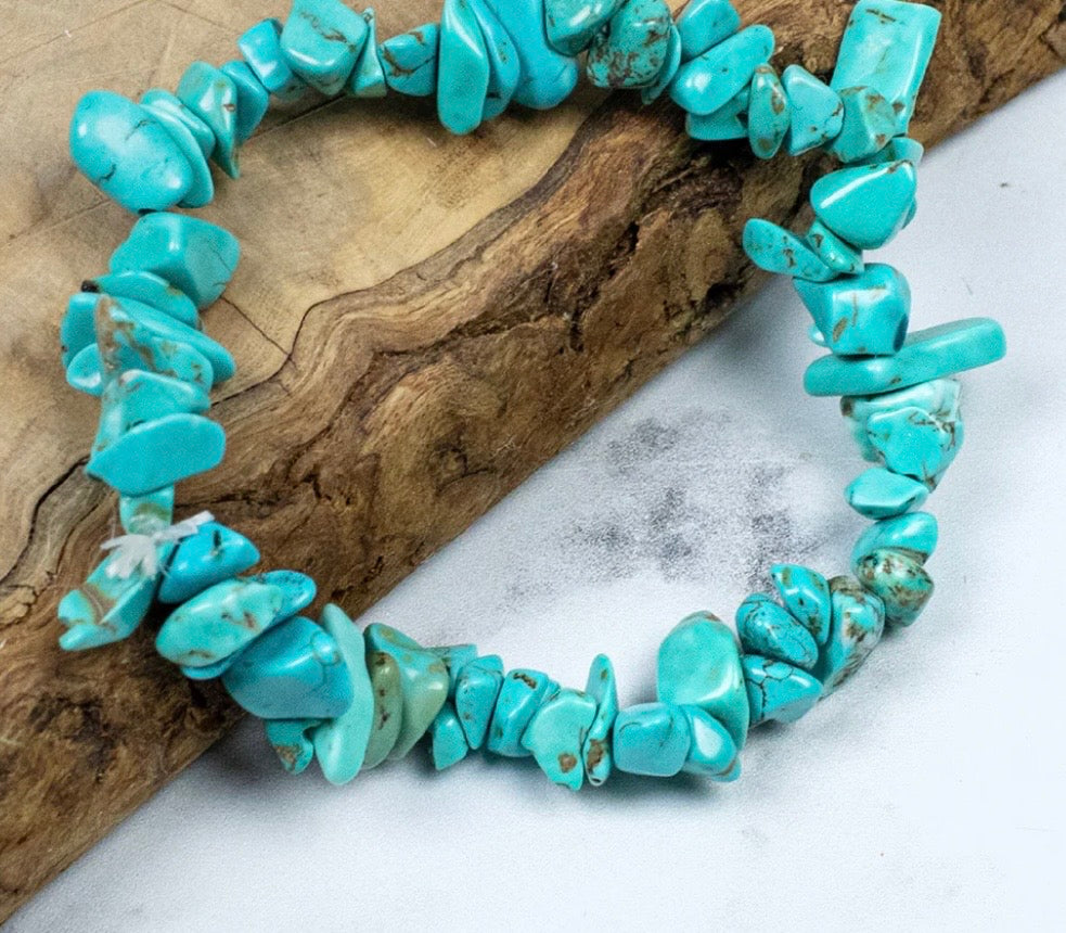 Chip Bracelet - Turquoise