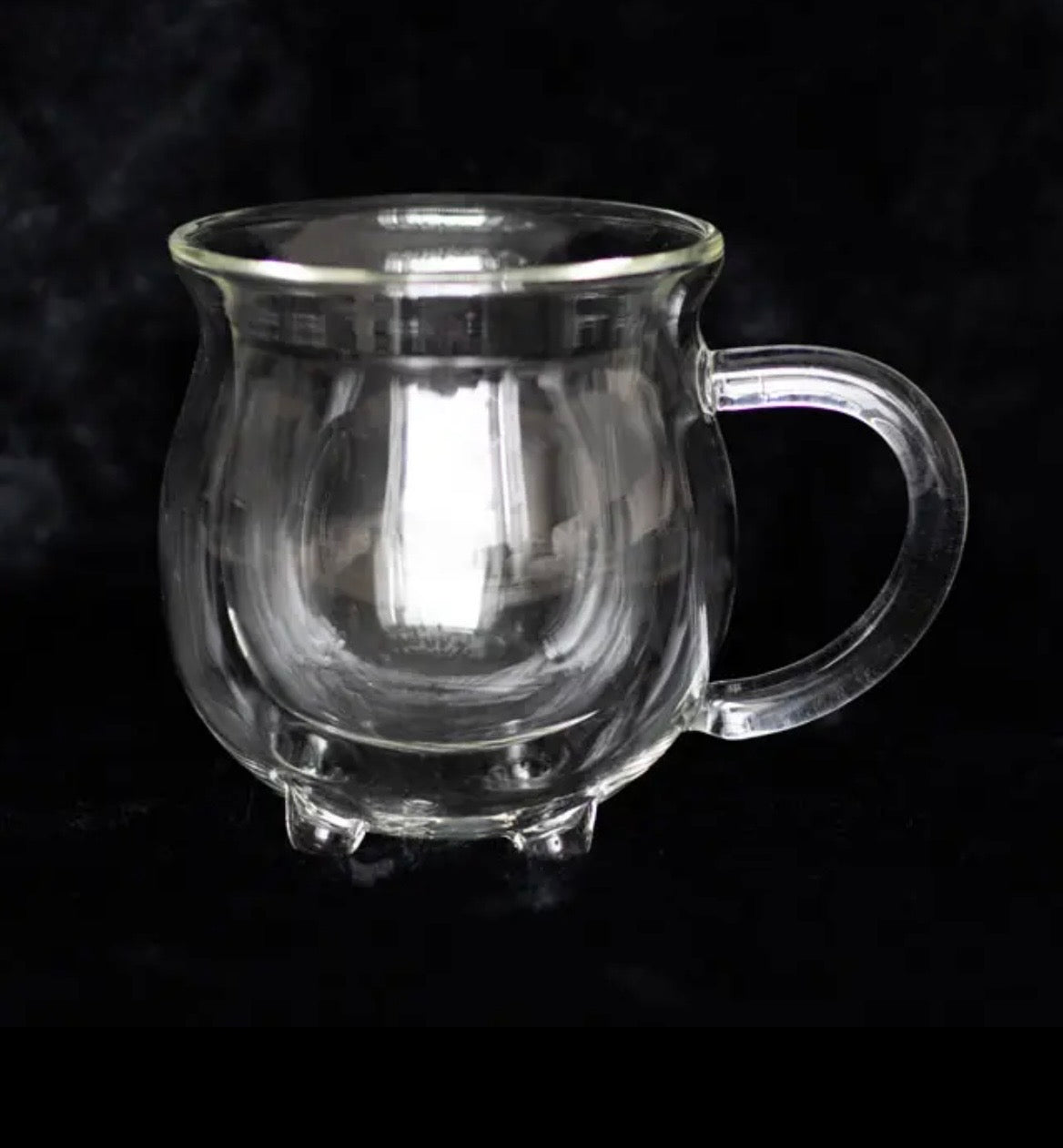 Clear Double Walled Glass
Cauldron Mug
