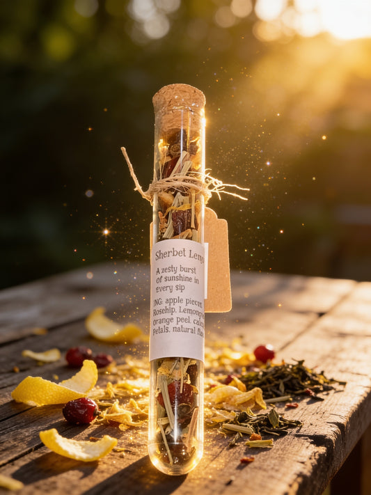 Sherbet Lemon Test Tube Tea 8g