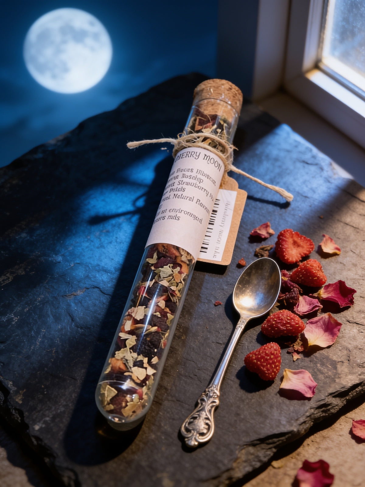 Strawberry Moon Test Tube Tea 8g