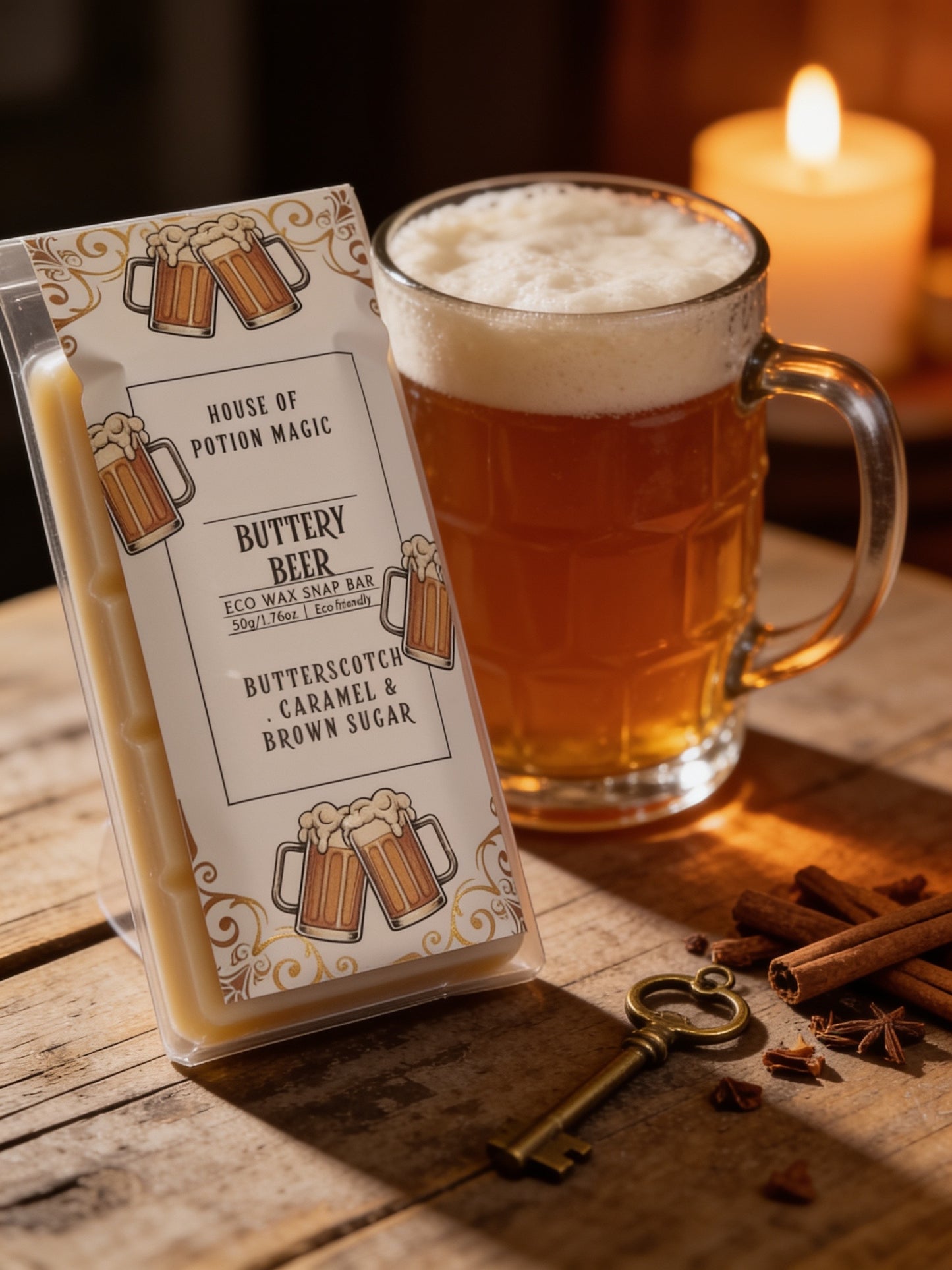 Buttery Beer Snap Bar 50g/1.76oz