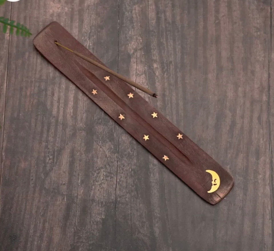 Cosmic Flow Incense Holder-Moon
