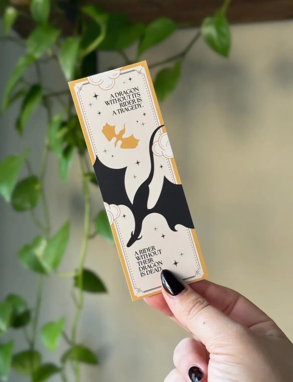 Fourth Wing- A Rider Without It’s Dragon, Bookmark