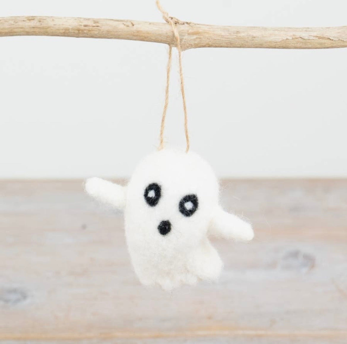 Felt Ghost Hanger, 8.5cm