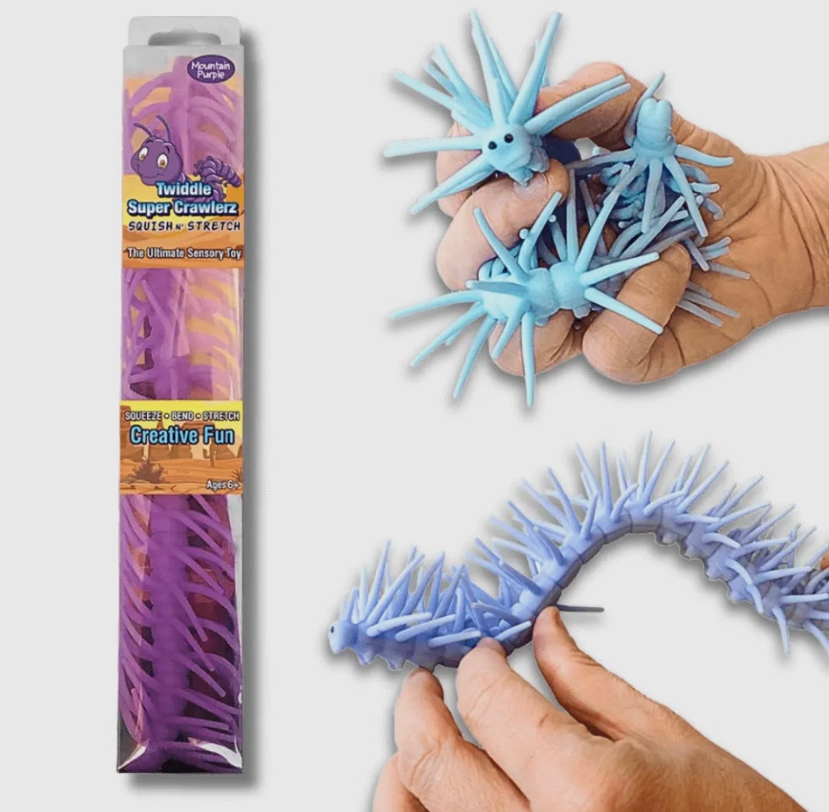 Twiddle Super Crawlerz- squish n stretch