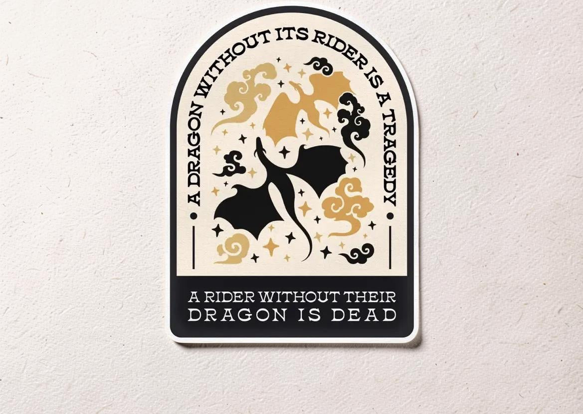 A Rider Without it’s Dragon Sticker