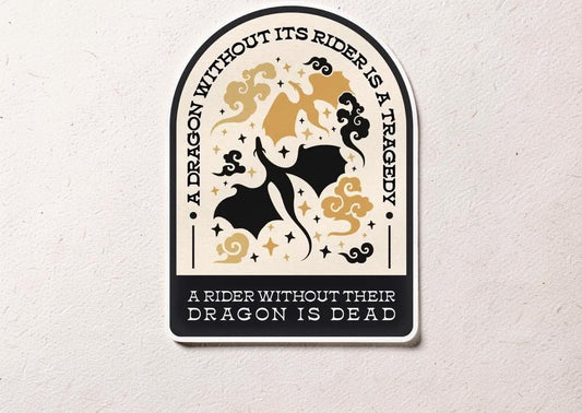 A Rider Without it’s Dragon Sticker