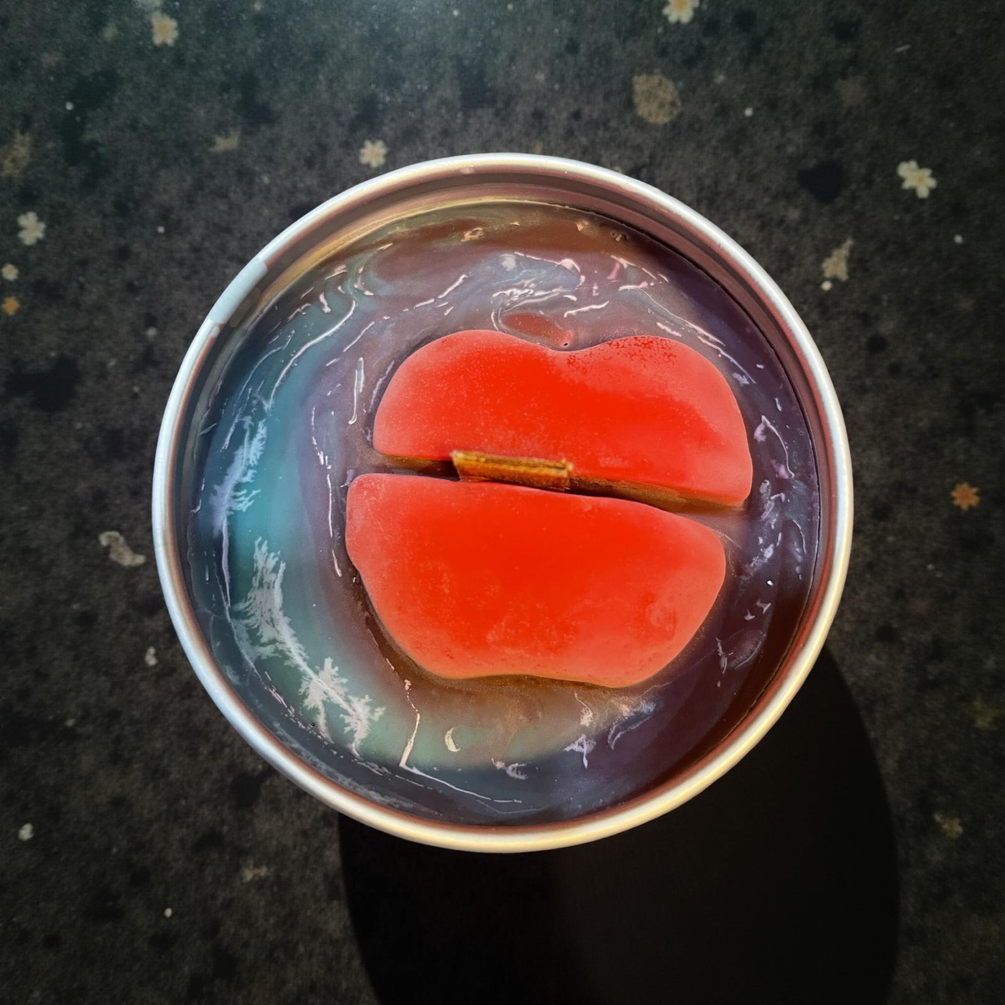 Poisoned Apple small potion candle 100g