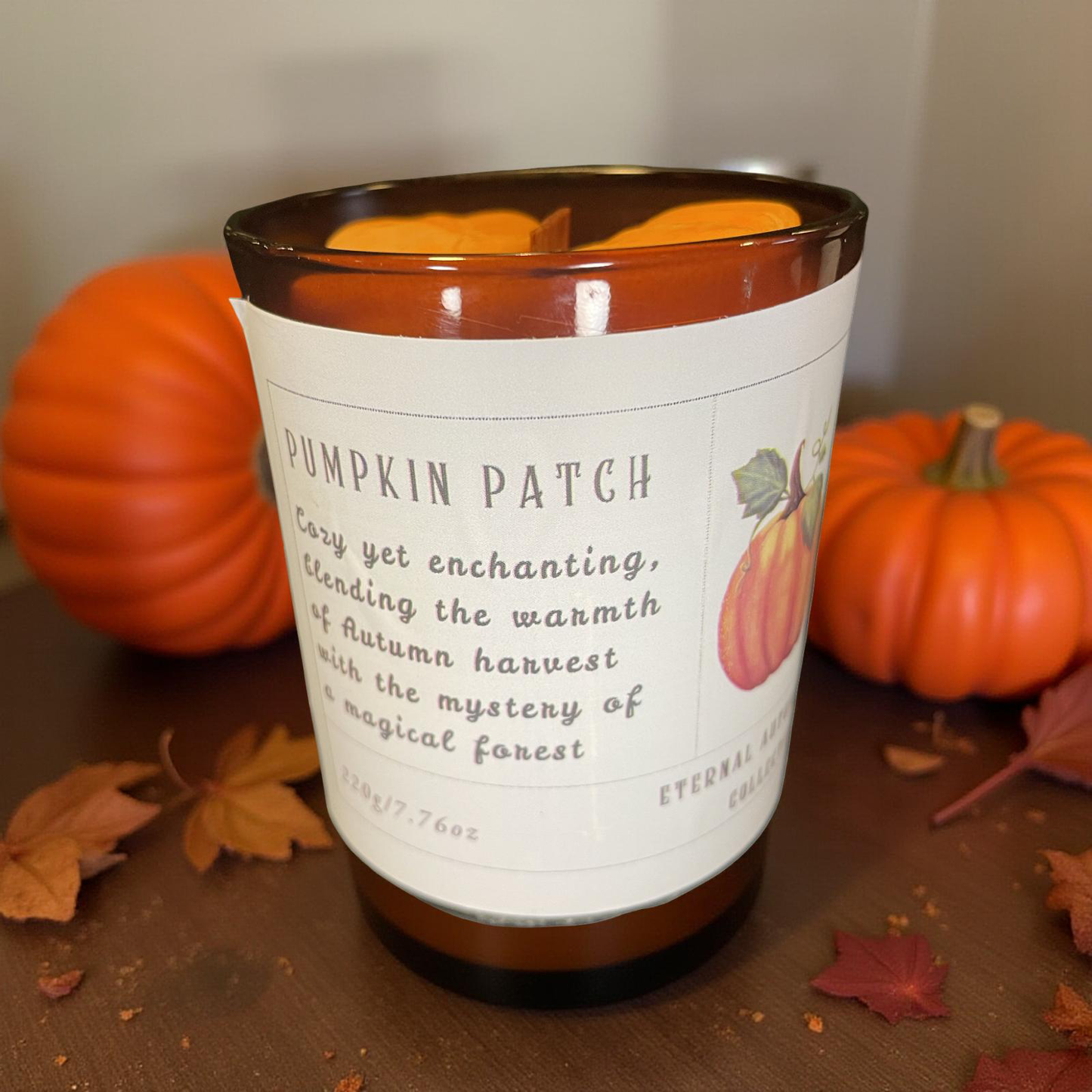 PUMPKIN PATCH SOY CANDLE 220g/7.76oz