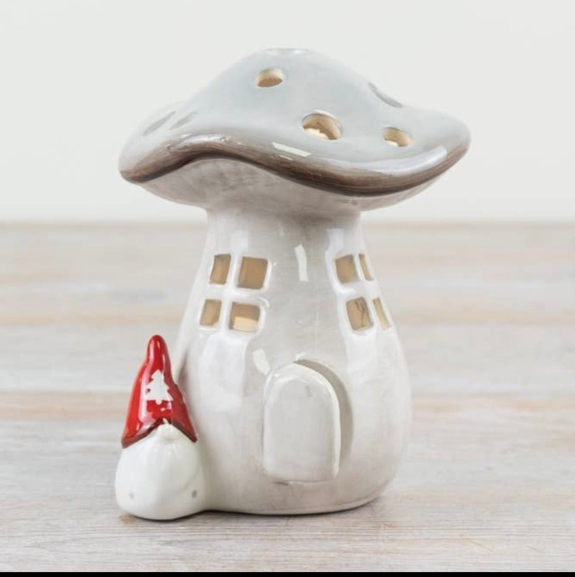 Mushroom Candle House w/ Gonk