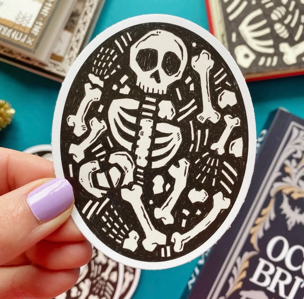 Skeleton Sticker