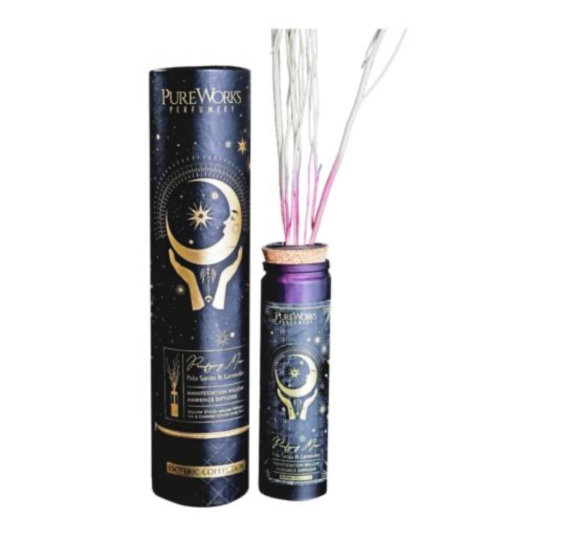 Willow Stick Diffuser Esoteric Purifying Moon, Palo Santo and Lavender
