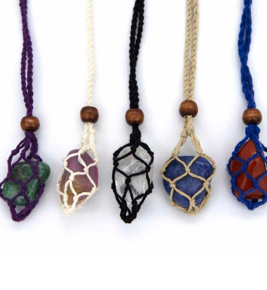 Crystal Holder Necklace-stone not included