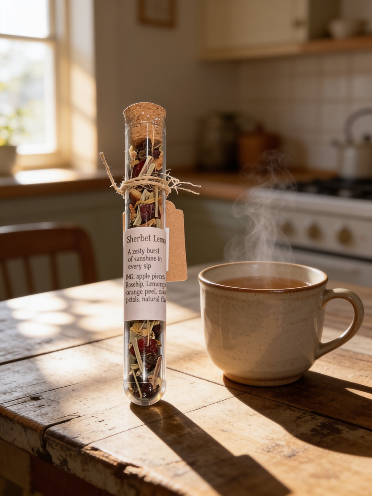 Sherbet Lemon Test Tube Tea 8g