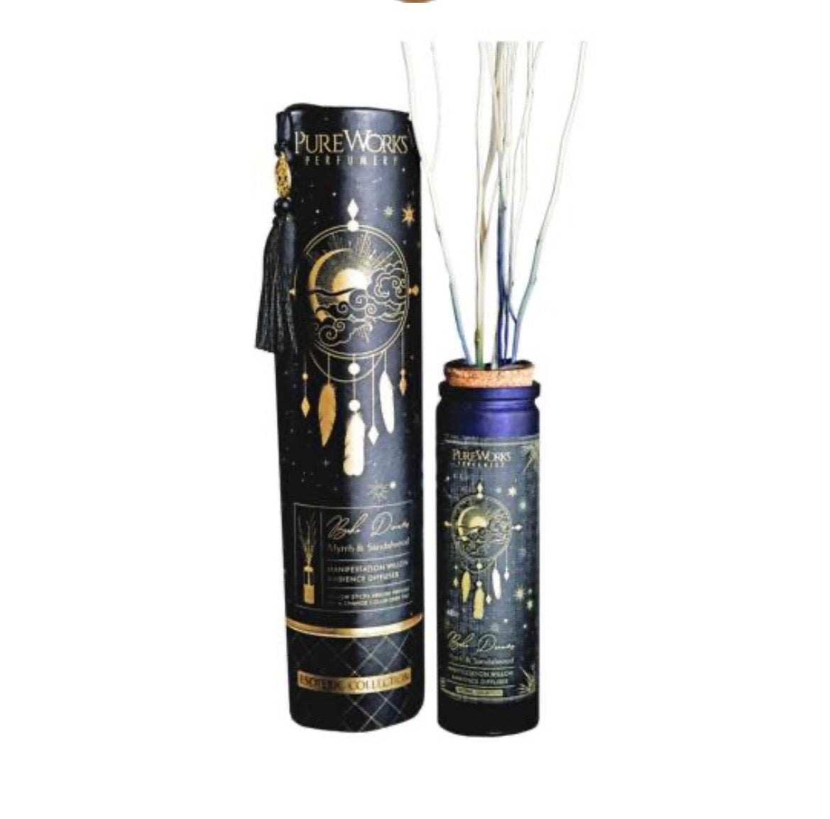 Willow Stick Diffuser Esoteric Boho Dreams, Myrrh and Sandalwood