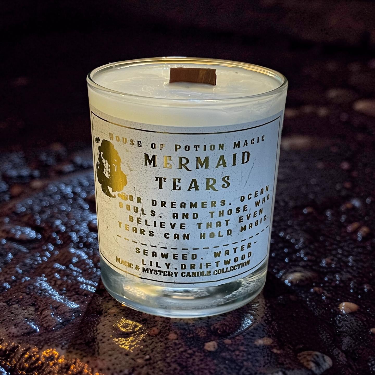 MERMAID TEARS SOY CANDLE 220g/7.76oz