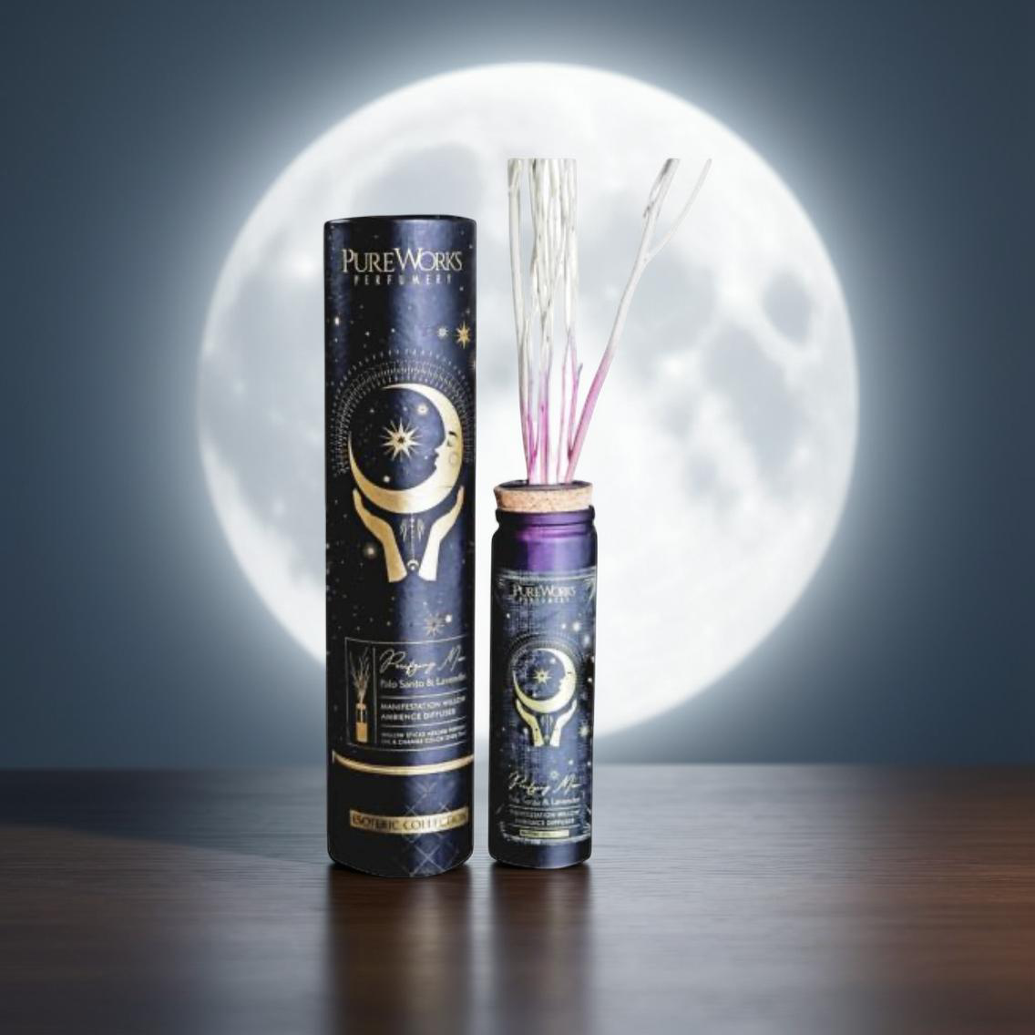 Willow Stick Diffuser Esoteric Purifying Moon, Palo Santo and Lavender