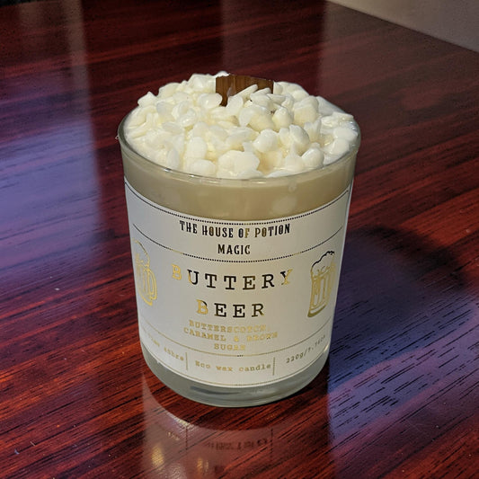 Buttery Beer candle 220g/7.760z