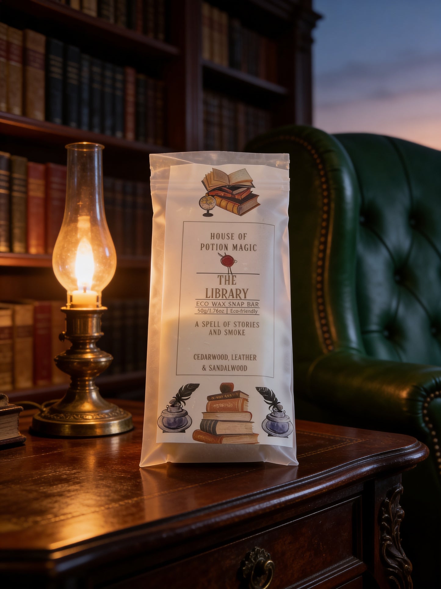 The Library eco wax snap bar 50g/ 1.76 oz