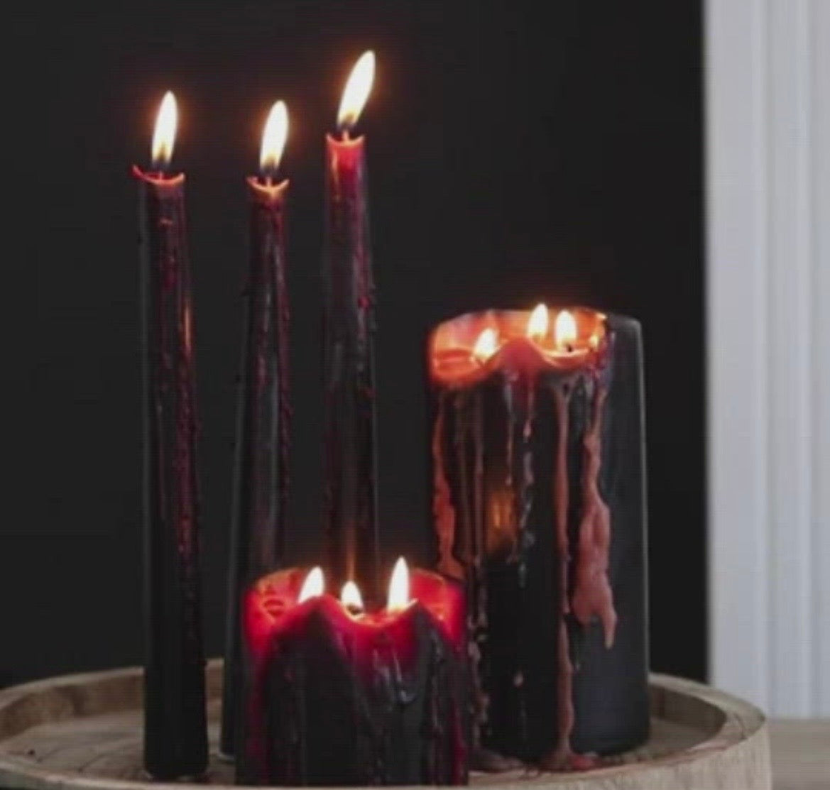 Gothic Vampire Blood
Halloween Taper Cande