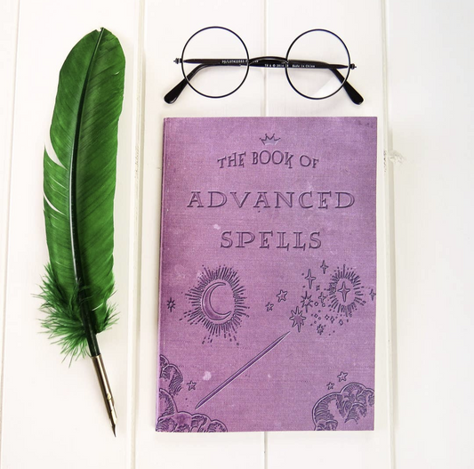 The book of advanced spells notebook