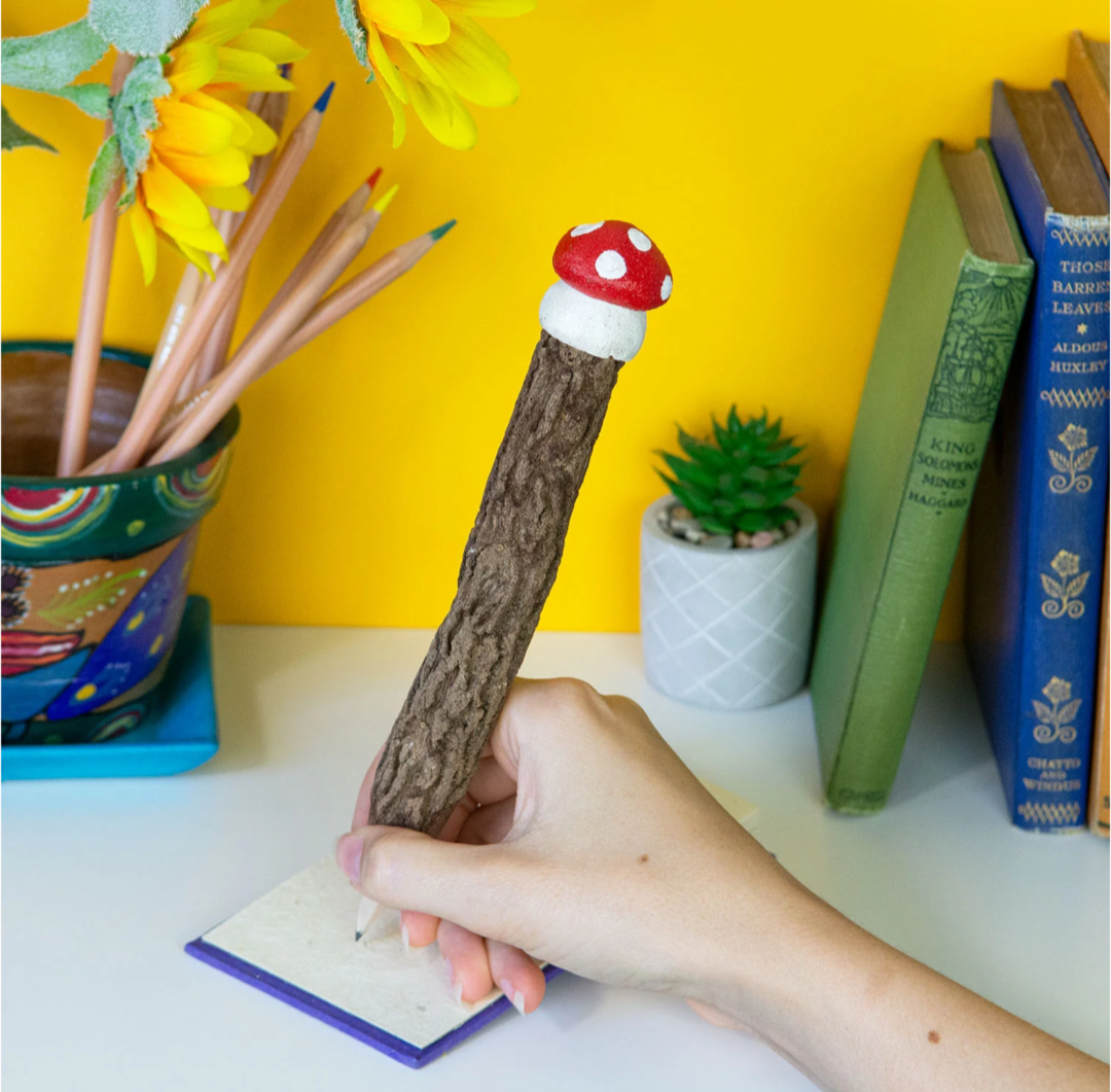Sawdust Toadstool Pencil
