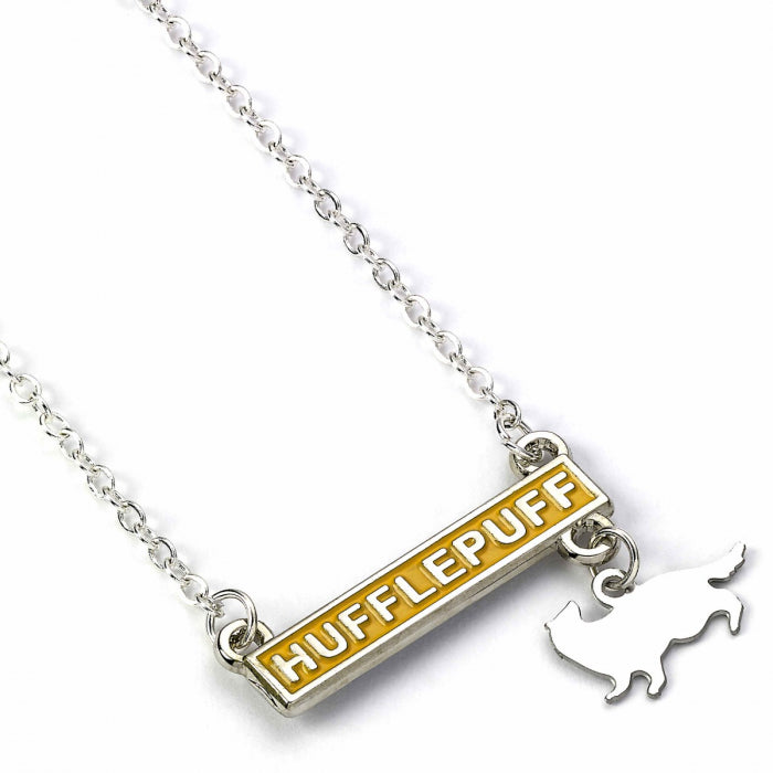 Hufflepuff Necklace with Earrings Set